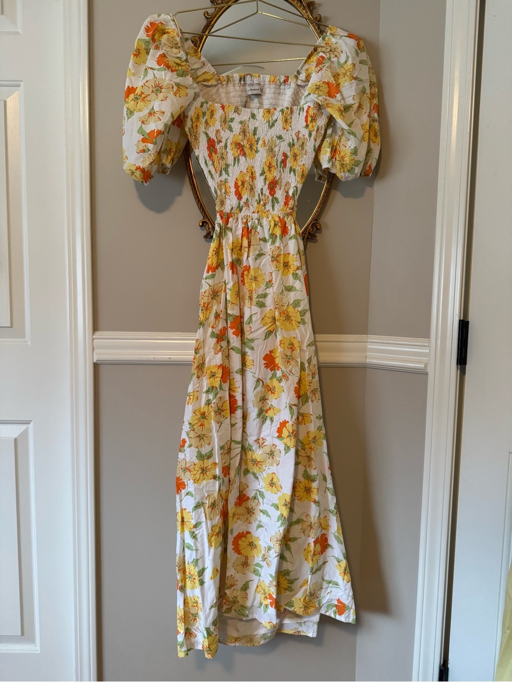 Faithfull The Brand Loucetta Midi Dress